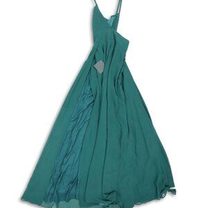 Lulus Womens Green Long Dress NWT